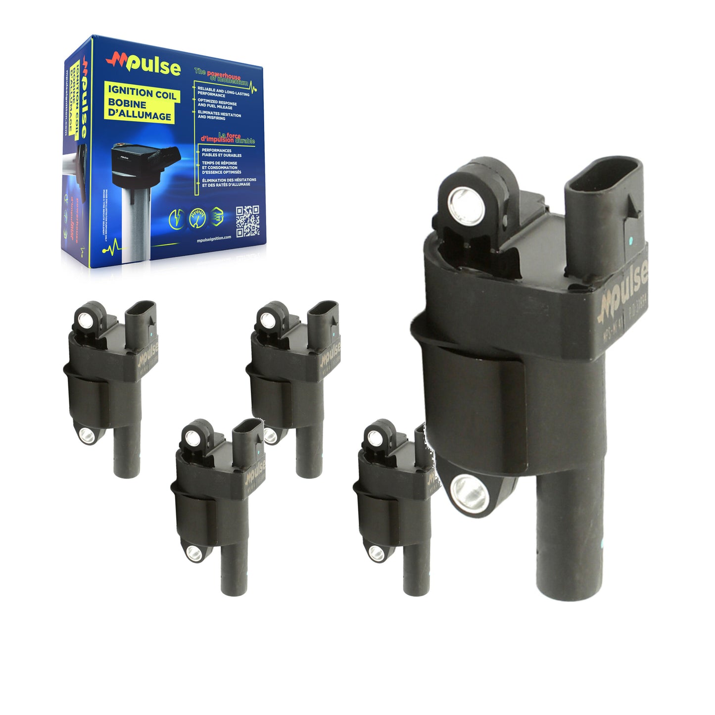 Bobine allumage pour Chevrolet GMC Sierra 1500 Silverado 2500 HD Savana 3500 Impala KMP-100558