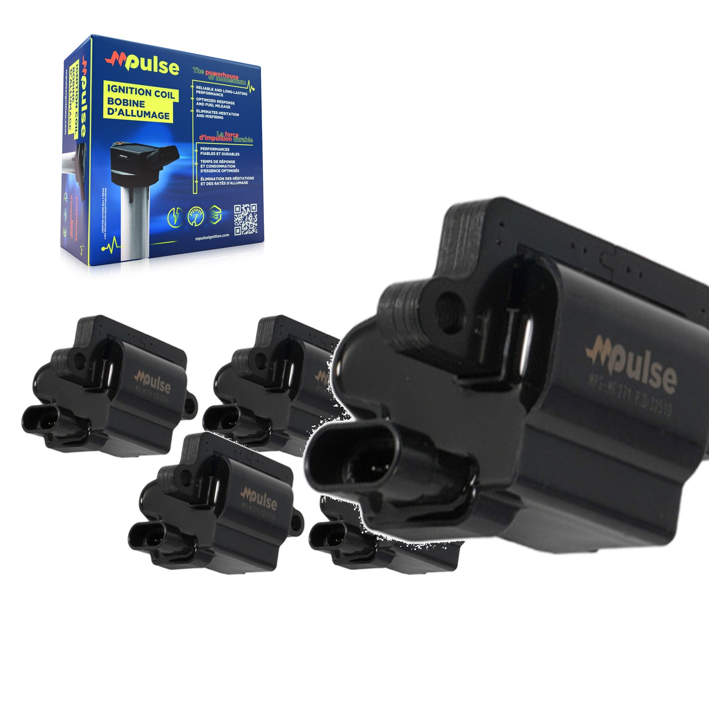 Bobine allumage pour Chevrolet GMC Silverado 1500 Sierra 2500 HD Avalanche 3500 H2 KMP-100586