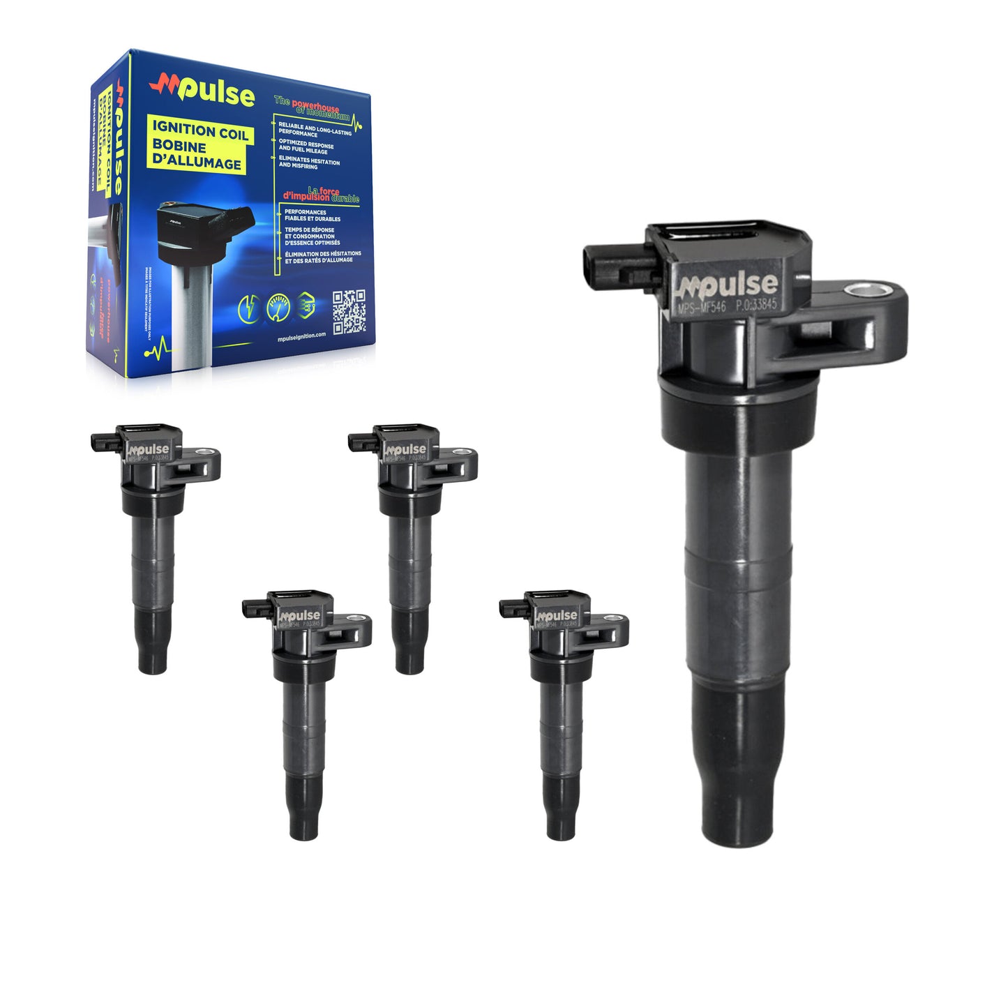 Bobine allumage pour Hyundai Kia Santa Fe Sorento Sonata Sedona Rondo Genesis Coupe KMP-100608