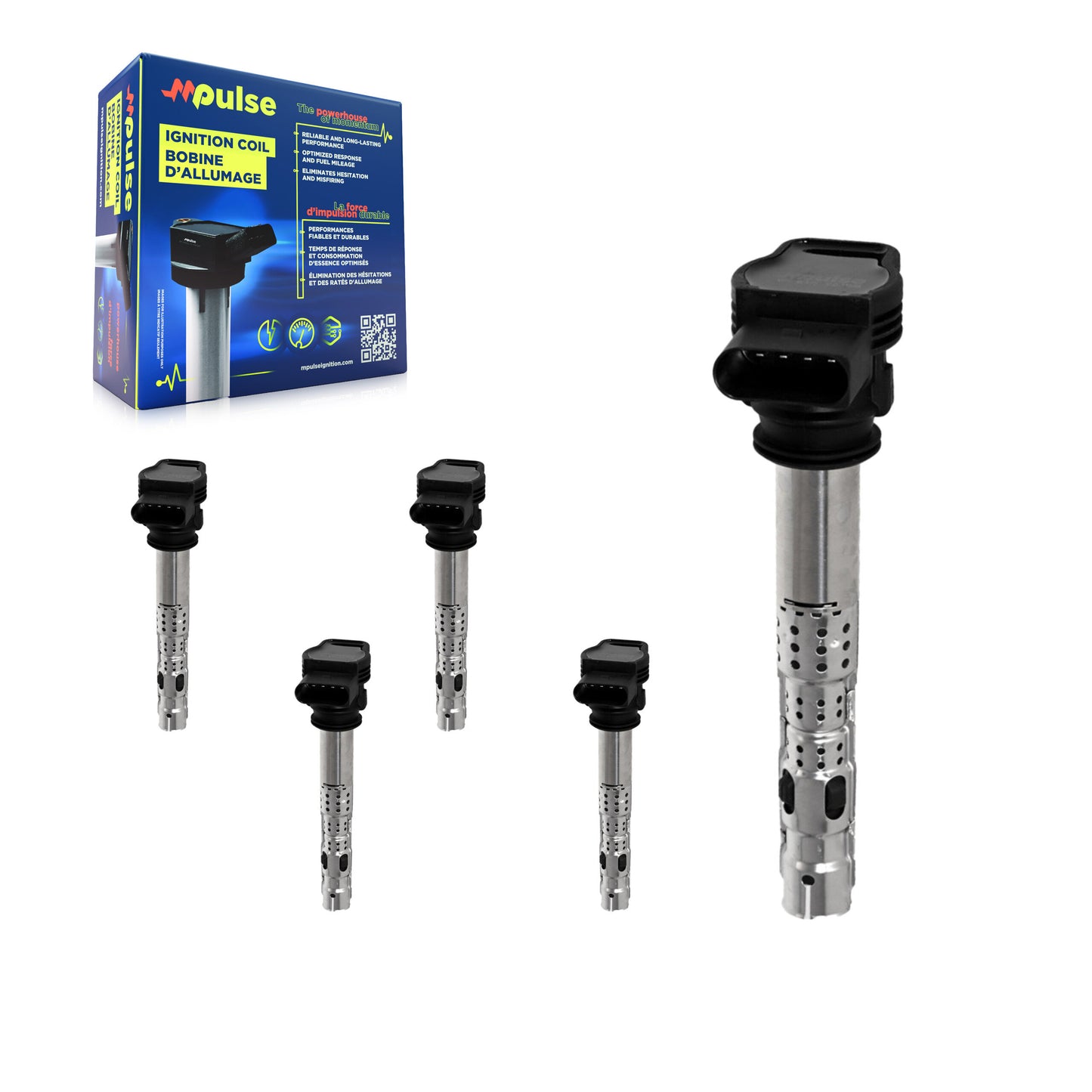 Bobine allumage pour Volkswagen Jetta Audi Tiguan Q5 A4 Quattro Passat Golf Beetle KMP-100690