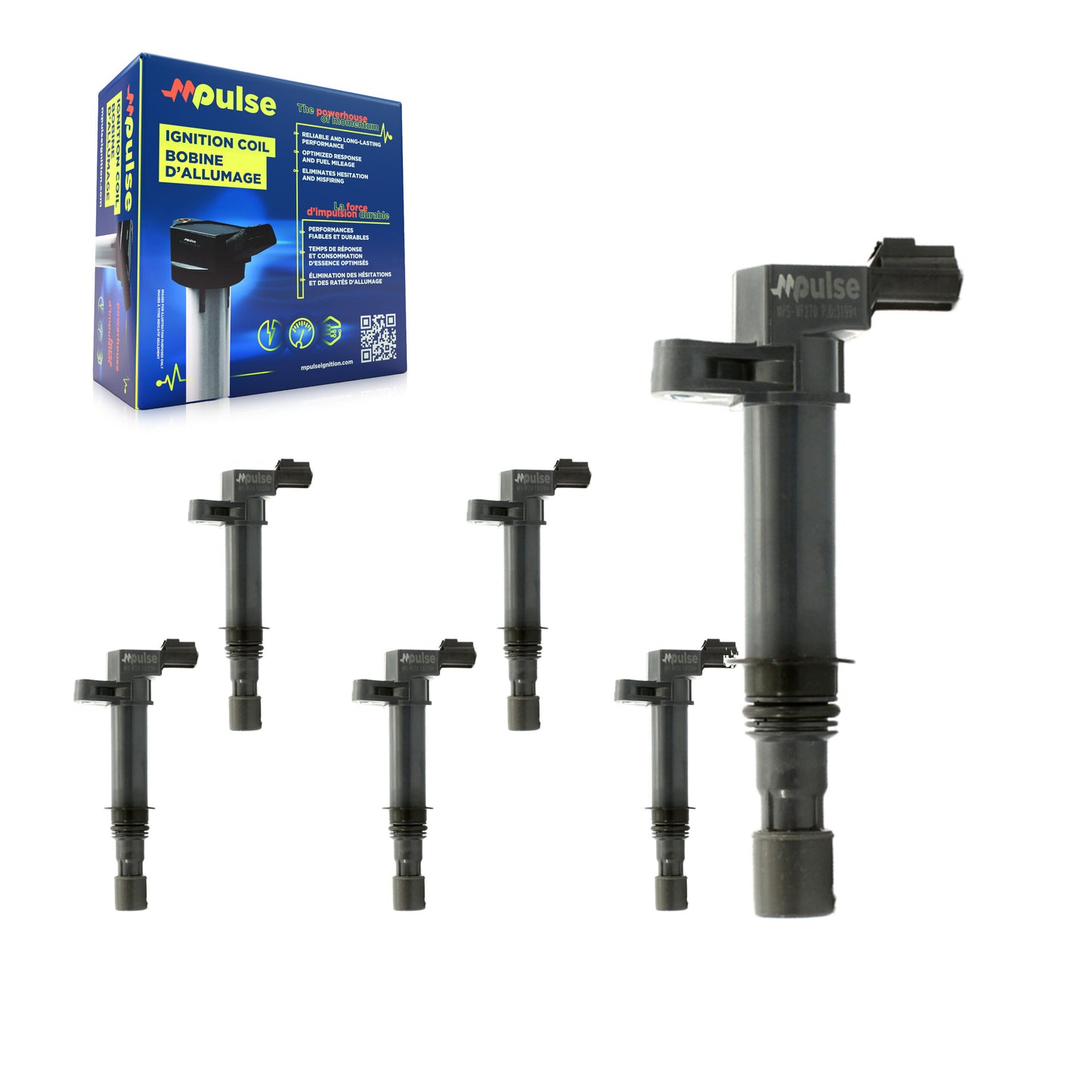 Bobine allumage pour Dodge Ram 1500 Jeep Dakota Liberty Grand Cherokee Nitro Aspen KMP-100939