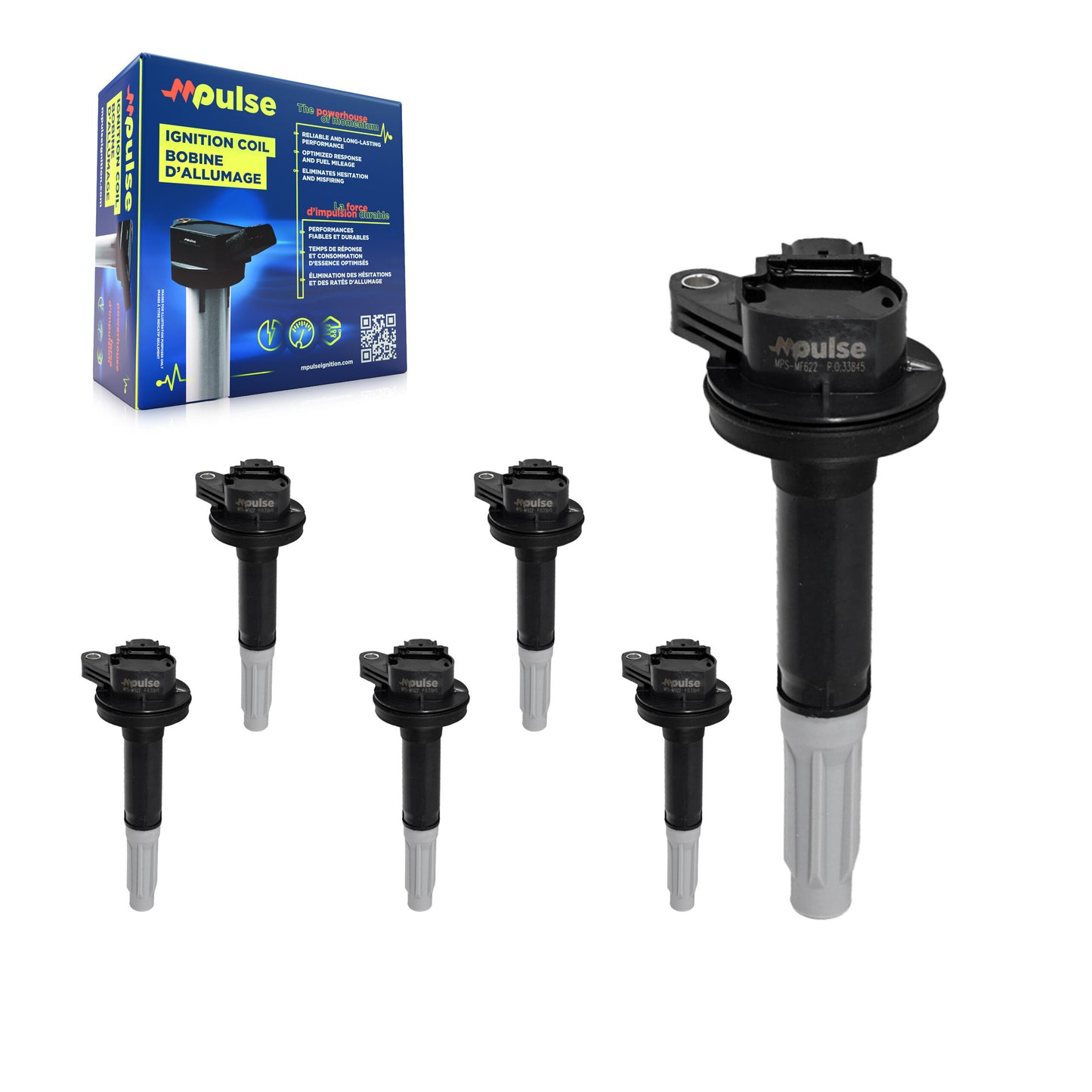 Bobine allumage pour Ford F-150 Mustang 5.0L KMP-101003
