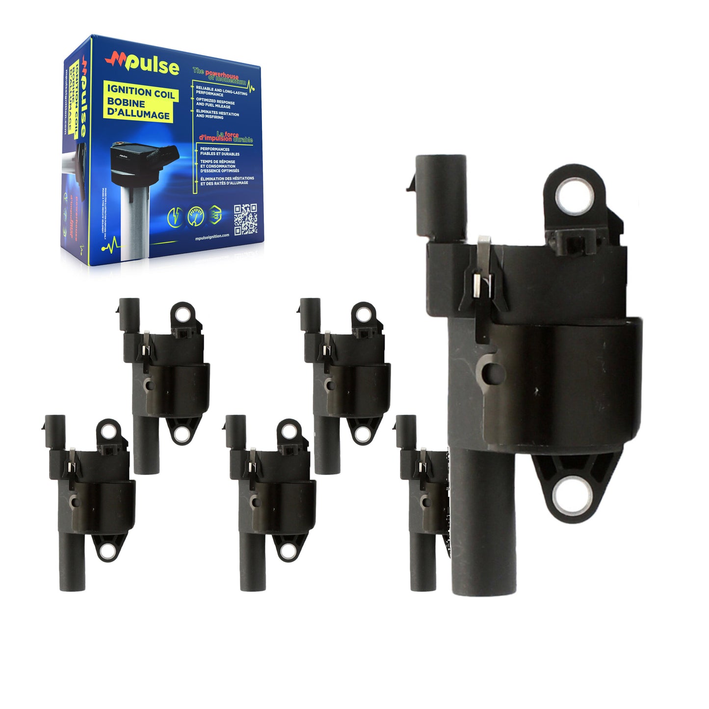 Bobine allumage pour Chevrolet GMC Silverado 1500 Sierra 2500 HD Tahoe Yukon 3500 KMP-101010