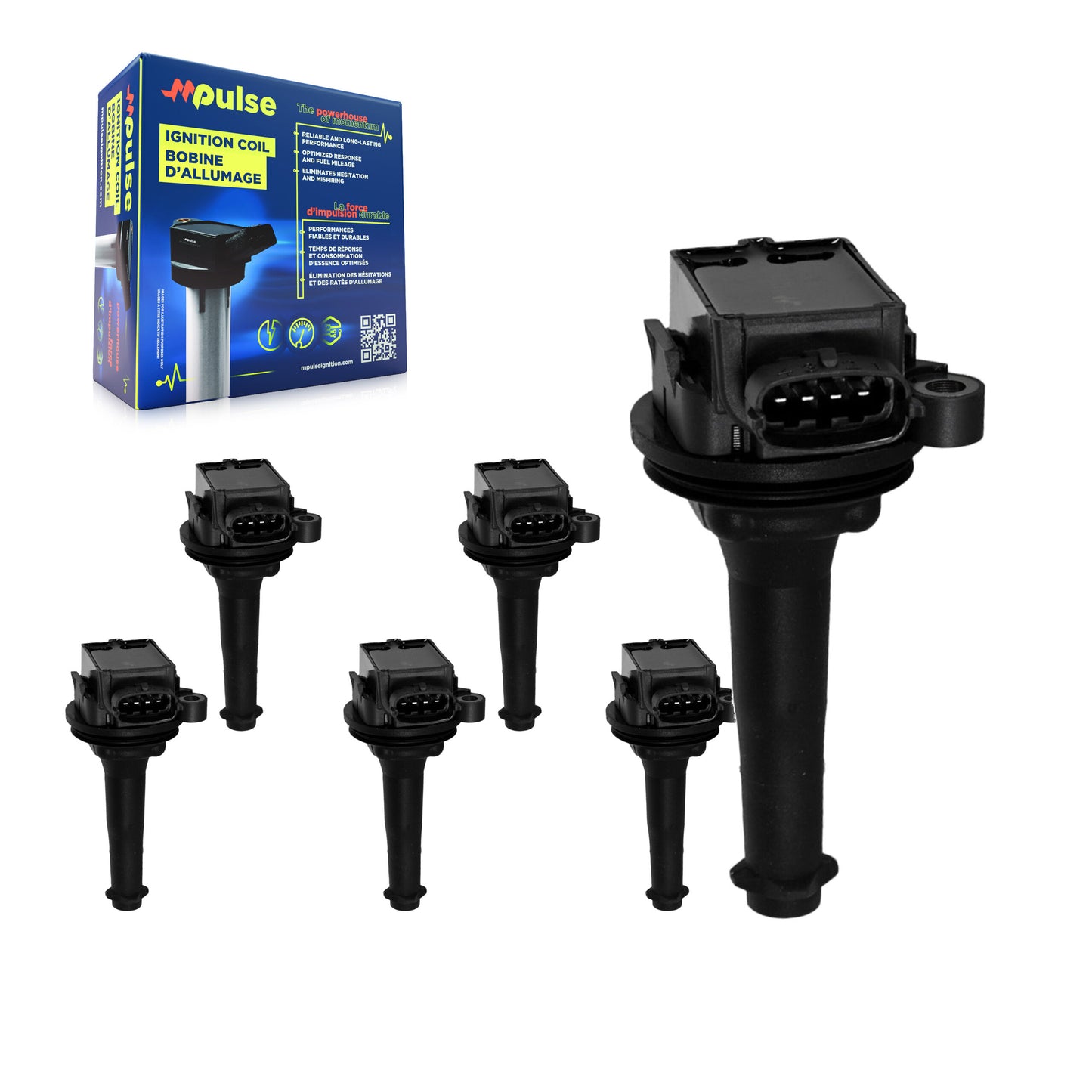 Bobine allumage pour Volvo V70 XC70 S60 XC90 S80 S70 C70 KMP-101041