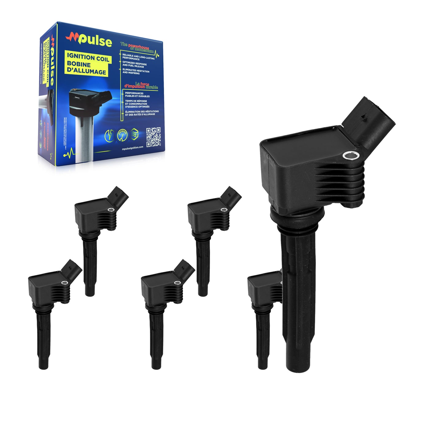 Bobine allumage pour Volkswagen Audi Jetta Q5 Golf Tiguan Q3 SportWagen Atlas Q7 A4 KMP-101056