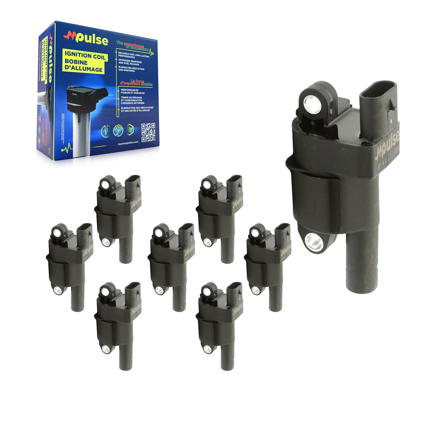 Bobine allumage pour Chevrolet GMC Sierra 1500 Silverado 2500 HD Savana 3500 Impala KMP-101104