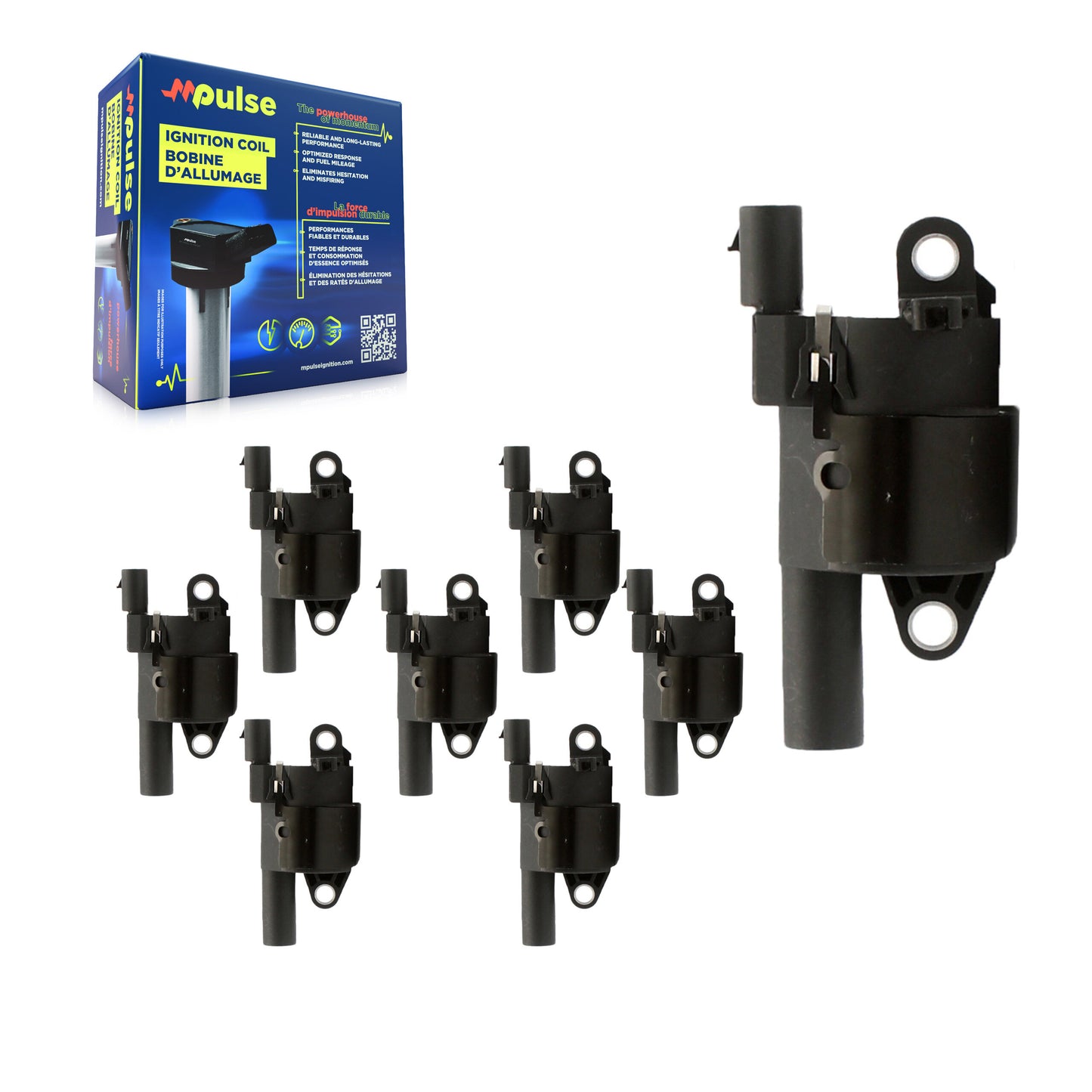 Bobine allumage pour Chevrolet GMC Silverado 1500 Sierra 2500 HD Tahoe Yukon 3500 KMP-101192