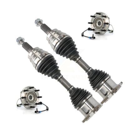 [Avant] Arbre de transmission CV pour 2001-2003 Chevrolet Silverado 3500 GMC Sierra 4WD KN7-100395