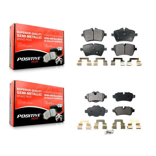 [Avant + Arrière] Kit de plaquette (semi-métallique) de frein pour Mini Cooper avec 294mm Diameter Rotor KPF-100083