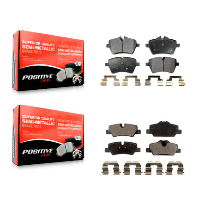 [Avant + Arrière] Kit de plaquette (semi-métallique) de frein pour Mini Cooper KPF-100086
