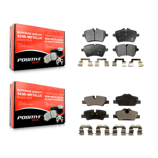 [Avant + Arrière] Kit de plaquette (semi-métallique) de frein pour Mini Cooper KPF-100086