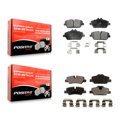 [Avant + Arrière] Kit de plaquette (semi-métallique) de frein pour Mini Cooper KPF-100115