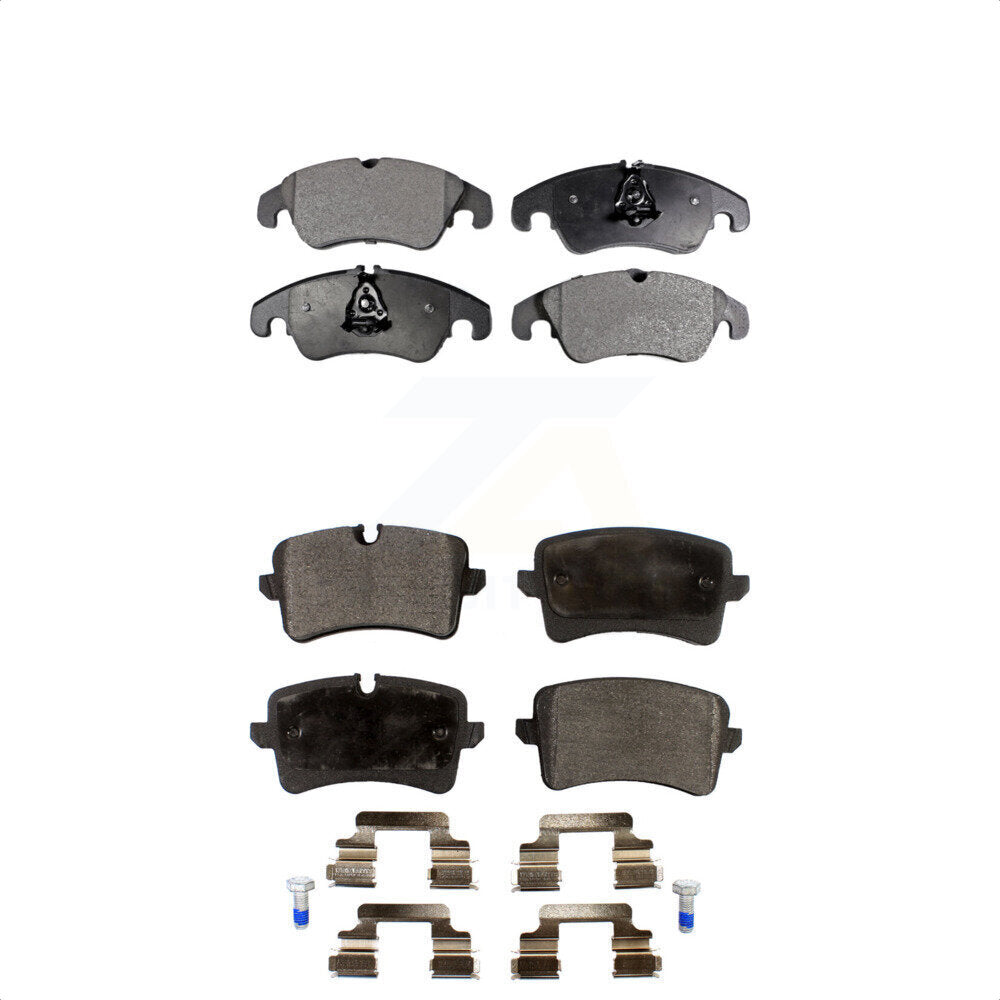 [Avant + Arrière] Kit de plaquette (semi-métallique) de frein pour Audi A6 Quattro A7 KPF-100118 par Positive Plus