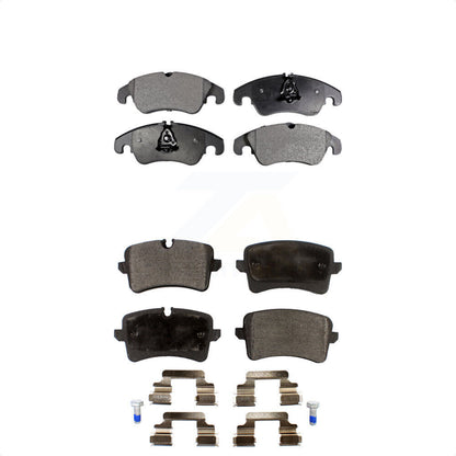 [Avant + Arrière] Kit de plaquette (semi-métallique) de frein pour Audi A6 Quattro A7 KPF-100118 par Positive Plus