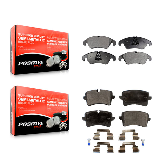 [Avant + Arrière] Kit de plaquette (semi-métallique) de frein pour Audi A6 Quattro A7 KPF-100118