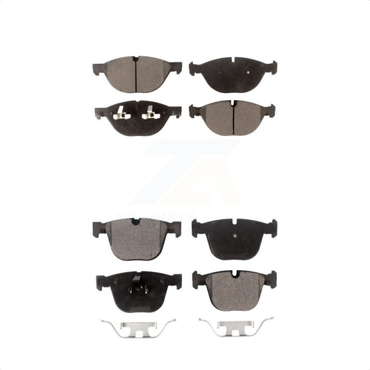 [Avant + Arrière] Kit de plaquette (semi-métallique) de frein pour BMW X5 X6 xDrive50i KPF-100154 par Positive Plus