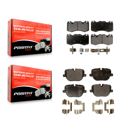 [Avant + Arrière] Kit de plaquette (semi-métallique) de frein pour Land Rover Range Sport Supercharged KPF-100183
