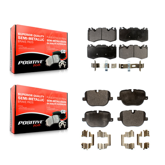 [Avant + Arrière] Kit de plaquette (semi-métallique) de frein pour Land Rover Range Sport Supercharged KPF-100183