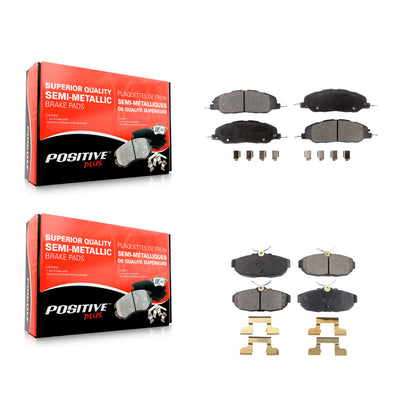 [Avant + Arrière] Kit de plaquette (semi-métallique) de frein pour Ford Mustang Avanti KPF-100194