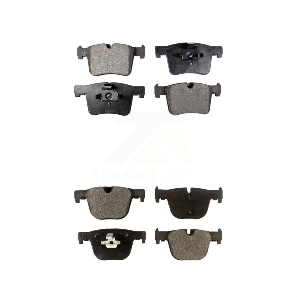 [Avant + Arrière] Kit de plaquette (semi-métallique) de frein pour BMW 328i xDrive 335i 428i Gran Coupe 435i 330i GT sans Blue Painted Calipers KPF-100225 par Positive Plus