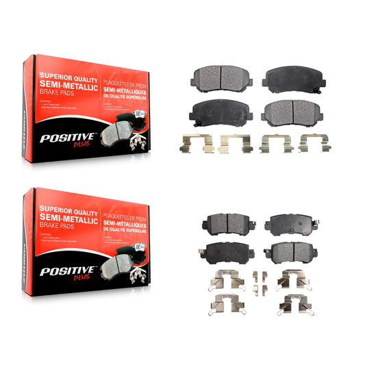 [Avant + Arrière] Kit de plaquette (semi-métallique) de frein pour Mazda CX-5 KPF-100240