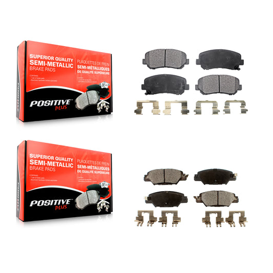 [Avant + Arrière] Kit de plaquette (semi-métallique) de frein pour Mazda CX-5 KPF-100243
