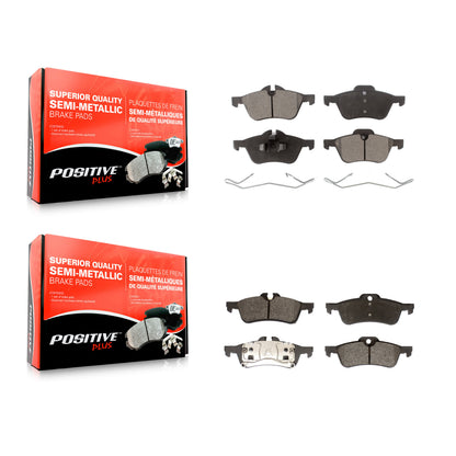 [Avant + Arrière] Kit de plaquette (semi-métallique) de frein pour Mini Cooper avec 276mm Diameter Rotor KPF-100439