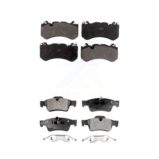 [Avant + Arrière] Kit de plaquette (semi-métallique) de frein pour Mercedes-Benz G63 AMG G65 KPF-100461 par Positive Plus