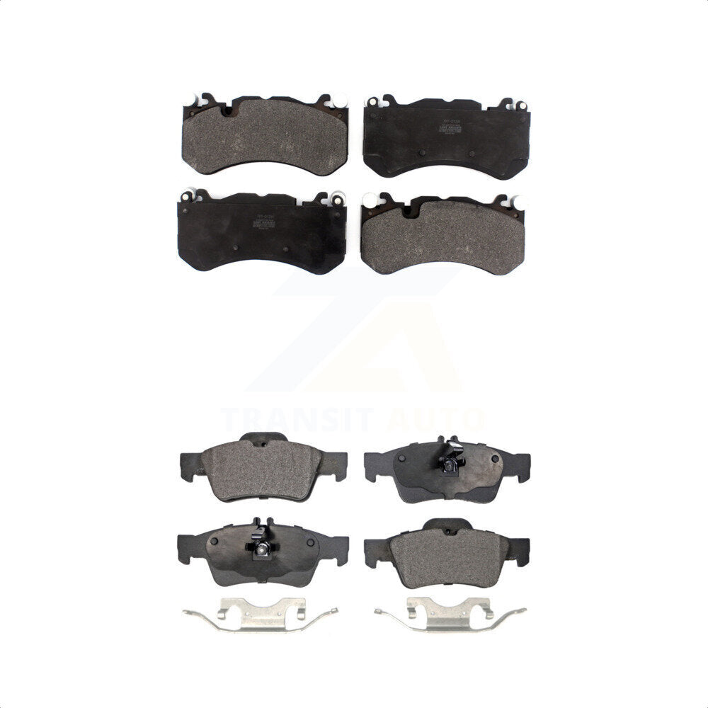 [Avant + Arrière] Kit de plaquette (semi-métallique) de frein pour 2010-2011 Mercedes-Benz SL65 AMG KPF-100463 par Positive Plus