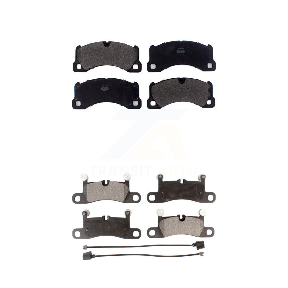 [Avant + Arrière] Kit de plaquette (semi-métallique) de frein pour Porsche Cayenne Volkswagen Touareg KPF-100465 par Positive Plus