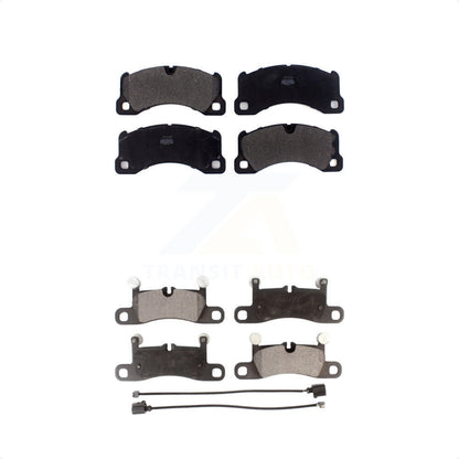 [Avant + Arrière] Kit de plaquette (semi-métallique) de frein pour Porsche Cayenne Volkswagen Touareg KPF-100465 par Positive Plus