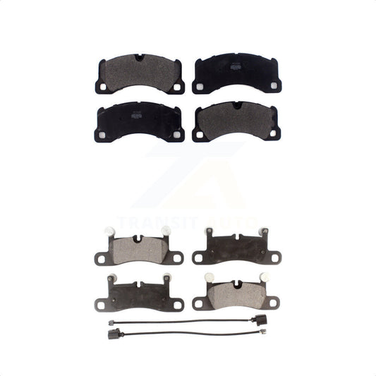 [Avant + Arrière] Kit de plaquette (semi-métallique) de frein pour Porsche Cayenne Volkswagen Touareg KPF-100465 par Positive Plus
