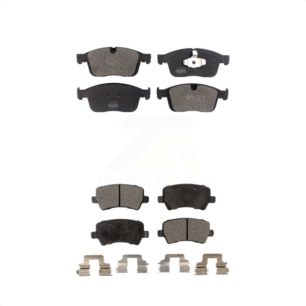 [Avant + Arrière] Kit de plaquette (semi-métallique) de frein pour 2016-2017 Volvo XC60 KPF-100489 par Positive Plus