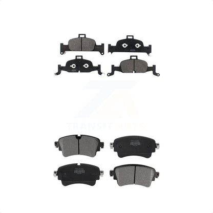 [Avant + Arrière] Kit de plaquette (semi-métallique) de frein pour Audi Q5 A4 A5 Quattro A6 Sportback allroad KPF-100494 par Positive Plus