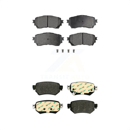 [Avant + Arrière] Kit de plaquette (semi-métallique) de frein pour Mazda 6 KPF-100500 par Positive Plus