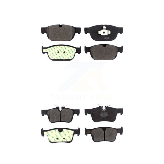 [Avant + Arrière] Kit de plaquette (semi-métallique) de frein pour 2018-2019 Volvo XC60 avec 345mm Diameter Rotor KPF-100507 par Positive Plus