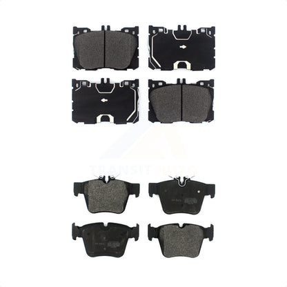 [Avant + Arrière] Kit de plaquette (semi-métallique) de frein pour Mercedes-Benz C43 AMG GLC43 C450 KPF-100508 par Positive Plus