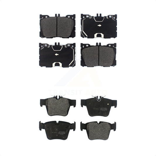 [Avant + Arrière] Kit de plaquette (semi-métallique) de frein pour Mercedes-Benz C43 AMG GLC43 C450 KPF-100508 par Positive Plus