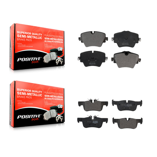 [Avant + Arrière] Kit de plaquette (semi-métallique) de frein pour BMW X1 Mini Cooper Countryman Clubman X2 228i Gran Coupe xDrive KPF-100510
