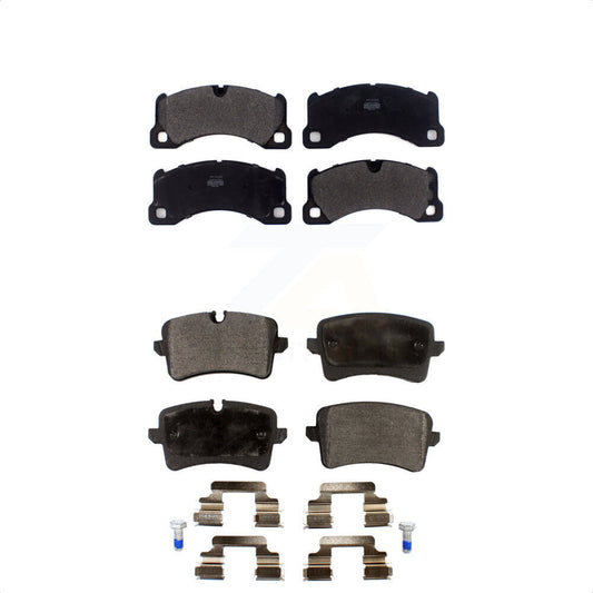 [Avant + Arrière] Kit de plaquette (semi-métallique) de frein pour Porsche Macan KPF-100517 par Positive Plus