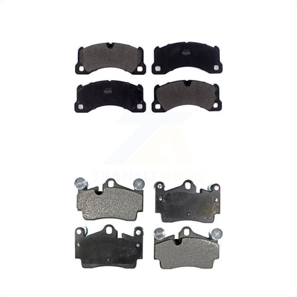 [Avant + Arrière] Kit de plaquette (semi-métallique) de frein pour Porsche Cayenne KPF-100518 par Positive Plus