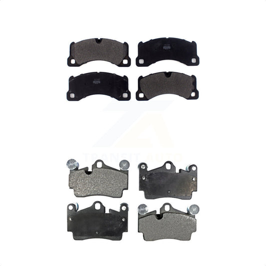 [Avant + Arrière] Kit de plaquette (semi-métallique) de frein pour Porsche Cayenne KPF-100518 par Positive Plus