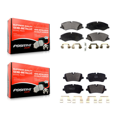 [Avant + Arrière] Kit de plaquette (semi-métallique) de frein pour Land Rover Range Sport Discovery KPF-100520