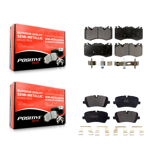 [Avant + Arrière] Kit de plaquette (semi-métallique) de frein pour Land Rover Range Sport KPF-100521