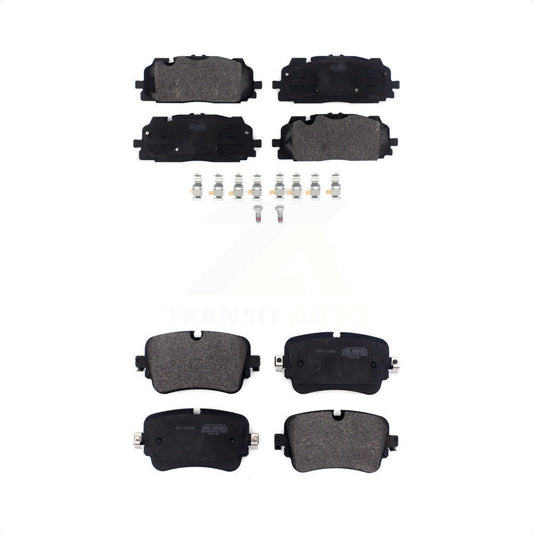 [Avant + Arrière] Kit de plaquette (semi-métallique) de frein pour Audi Q7 Q8 A8 Quattro KPF-100535 par Positive Plus