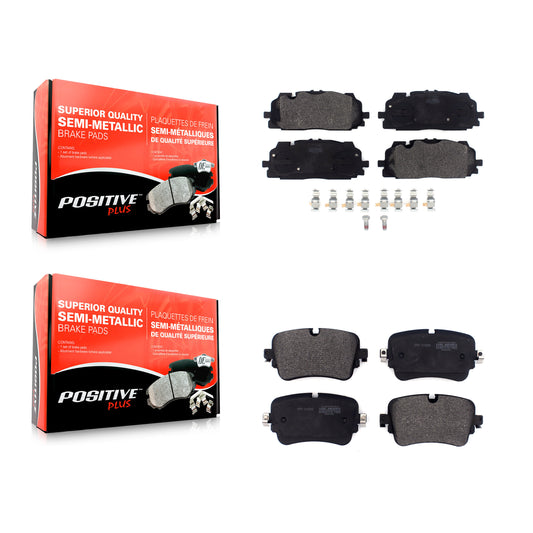 [Avant + Arrière] Kit de plaquette (semi-métallique) de frein pour Audi Q7 Q8 A8 Quattro KPF-100535
