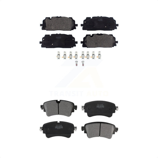 [Avant + Arrière] Kit de plaquette (semi-métallique) de frein pour Audi A6 Quattro S5 S4 Sportback allroad A7 KPF-100536 par Positive Plus