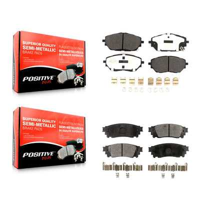 [Avant + Arrière] Kit de plaquette (semi-métallique) de frein pour Toyota C-HR KPF-100538