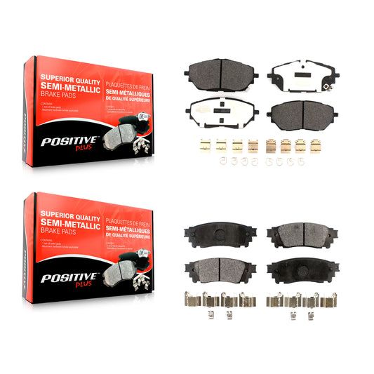 [Avant + Arrière] Kit de plaquette (semi-métallique) de frein pour Toyota C-HR KPF-100538