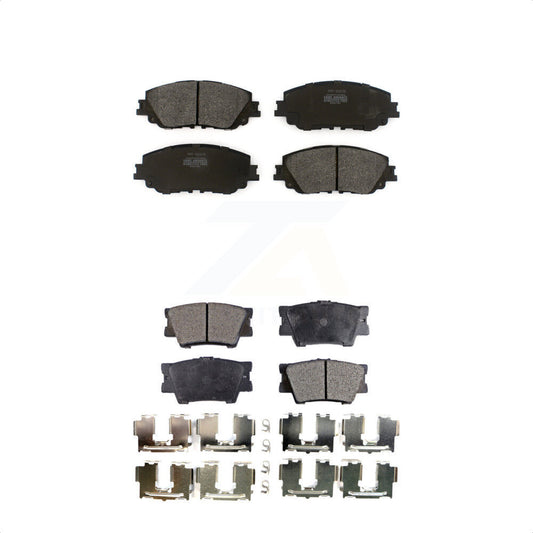 [Avant + Arrière] Kit de plaquette (semi-métallique) de frein pour Toyota Camry KPF-100540 par Positive Plus